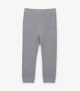 Hatley Baby Silver Glitter Cable Knit Leggings