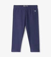 Hatley Baby Girls Navy Cozy Leggings