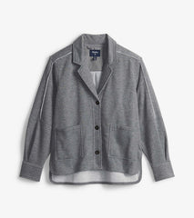 Hatley Emily Relaxed Blazer - Charcoal Melange