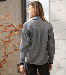 Hatley Emily Relaxed Blazer - Charcoal Melange