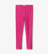 Hatley Girls Magenta Cozy Leggings