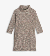 Hatley Draped Collar Dress - Heather Grey