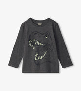 Hatley Boys T-Rex Glow in the Dark Long Sleeve T-Shirt