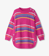 Hatley Girls Rainbow Stripes Sweater Tunic