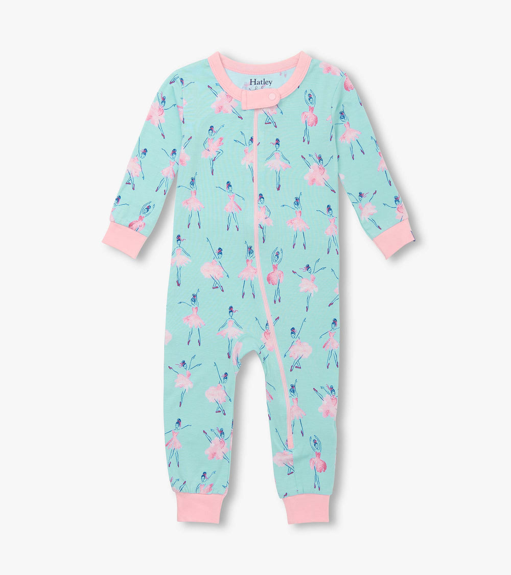 Hatley Baby Girls Ballet School Bamboo Sleeper