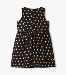 Hatley Girls Gold Stars Princess Dress