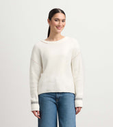 Hatley Waffle Knit Sweater - Cream