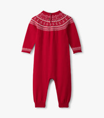 Hatley Baby Girls Fair Isle Sweater Romper