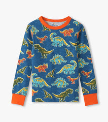Hatley Boys Dino Roar Cotton Pajama Set