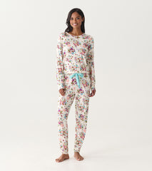 Hatley Women's Fall Floral Bamboo Pajama Set
