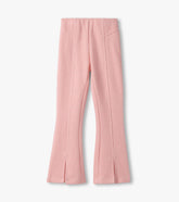 Hatley Girls Flamingo Pink Herringbone Bell Bottoms