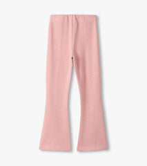 Hatley Girls Flamingo Pink Herringbone Bell Bottoms
