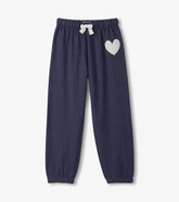 Hatley Girls Patriot Blue Baggy Track Pants