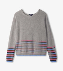 Hatley Devon Sweater - Autumn Stripes