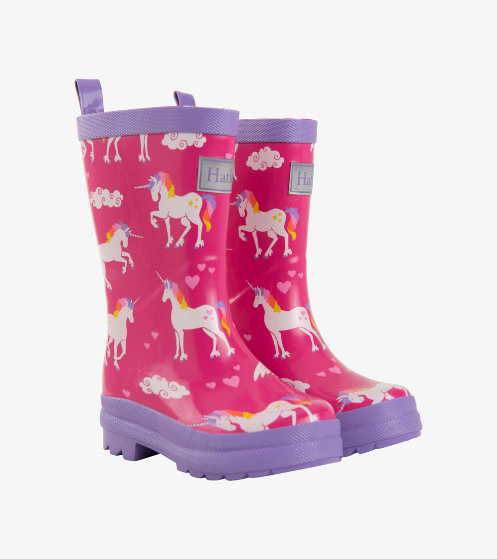Hatley Rainbow Unicorns Rain Boots