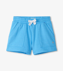 Hatley Girls Baby Blue Easy Basic Shorts