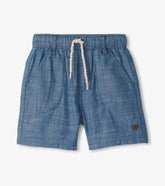 Hatley Boys Indigo Woven Shorts
