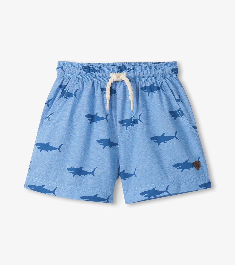 Hatley Baby & Toddler Boys Baby Shark Pull-On Woven Shorts