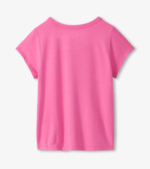 Hatley Girls Strawberry Moon Pocket T-Shirt