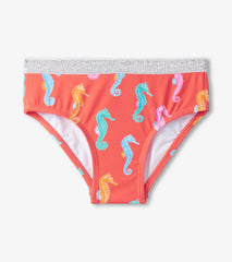 Hatley Girls Painted Sea Horse Tankini Set
