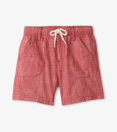 Hatley Boys Nautical Chambray Woven Shorts