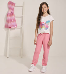 Hatley Girls Painted Butterfly Relaxed T-Shirt