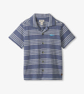 Hatley Boys Striped Nautical Jersey Button Down