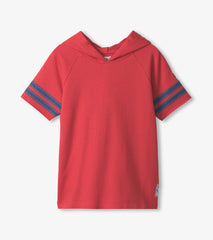 Hatley Boys Jersey Number Raglan Hoodie Tee