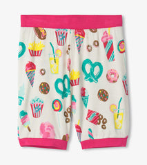 Hatley Girls Carnival Treats Bamboo Short Pajama Set