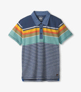 Hatley Boys Nautical Stripes Polo Tee