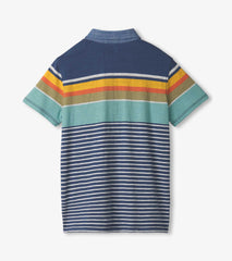 Hatley Boys Nautical Stripes Polo Tee