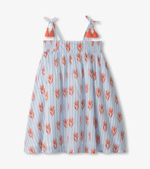 Hatley Girls Crinkle Gauze Girls Floral Dress