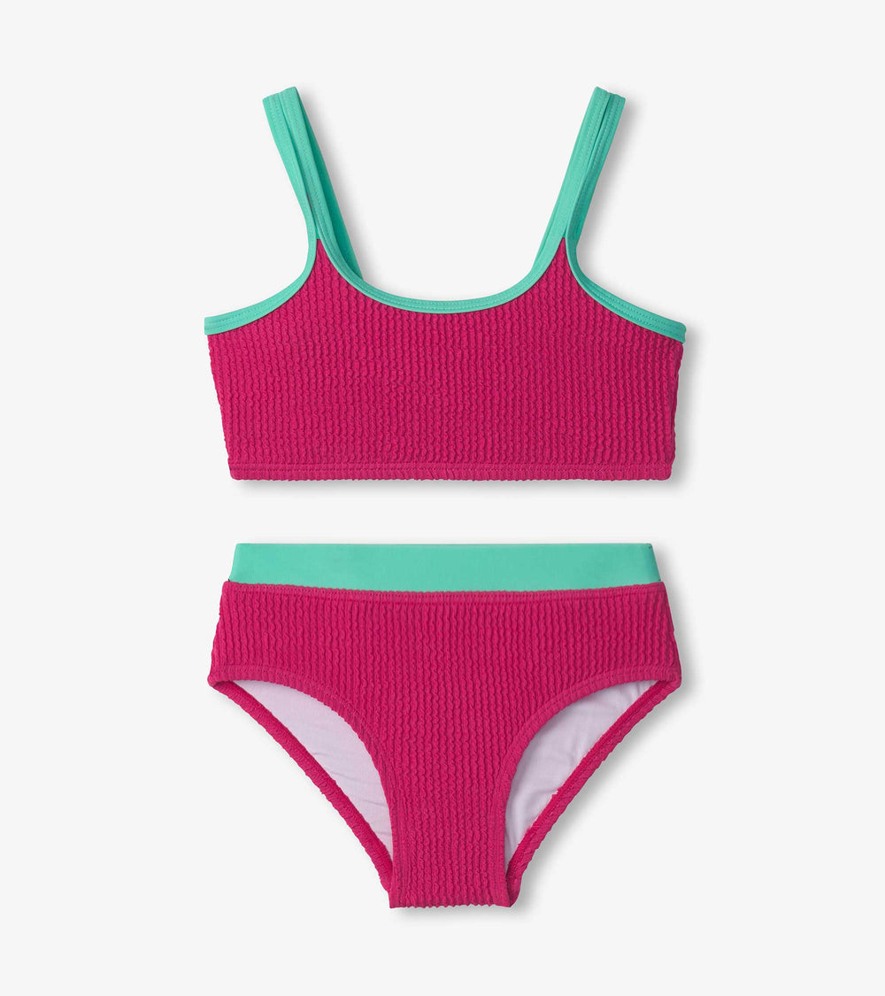 Hatley Girls Fuchsia Purple Bikini Set