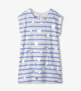 Hatley Girls Heart Stripes Slouchy Dress