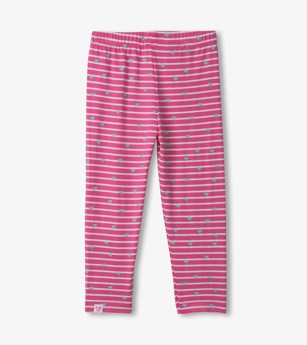 Hatley Baby & Toddler Girls Little Hearts Stretch Leggings