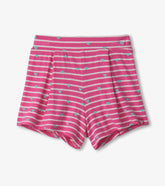Hatley Baby & Toddler Girls Rose Hearts Patch Pocket Shorts