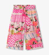 Hatley Girls Floral Patchwork Cropped Culottes