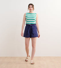 Hatley Everyday Tank - Sea Green Stripes