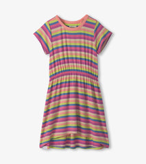 Hatley Girls Soft Stripes High-Low Dress