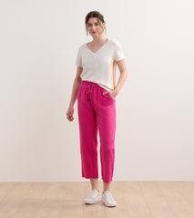 Hatley V-Neck Knit Tee - White