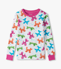 Hatley Girls Balloon Pets Cotton Pajama Set