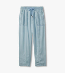 Hatley Straight Leg Pant - Soft Blue Wash