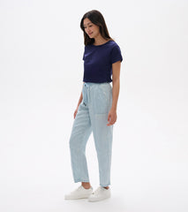 Hatley Straight Leg Pant - Soft Blue Wash