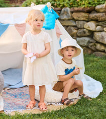 Hatley Baby & Toddler Girls Pearl Swiss Dot Puff Dress