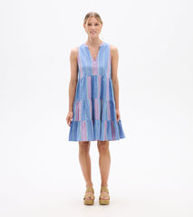 Hatley Savannah Dress - Chambray Stripes