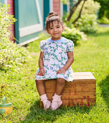 Hatley Baby & Toddler Girls Enchanted Garden Woven Collar Dress