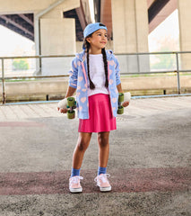 Hatley Girls Fandango Pink Sporty Skort