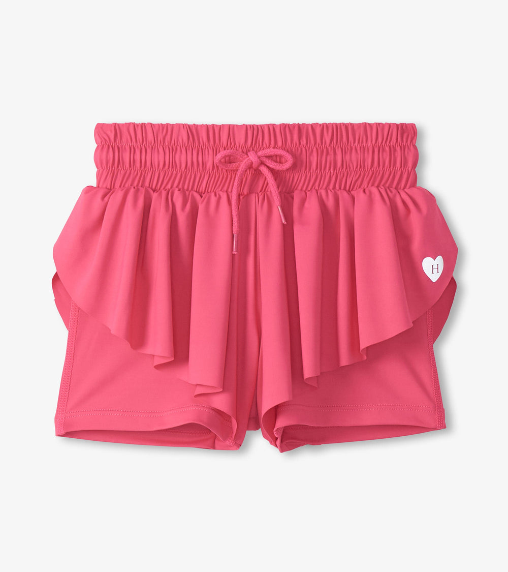 Hatley Girls Fandango Pink Running Shorts
