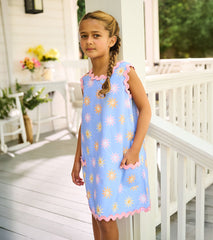 Hatley Girls Faded Suns Pinafore Dress