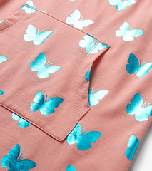 Hatley Girls Glitter Butterfly Slouchy Dress